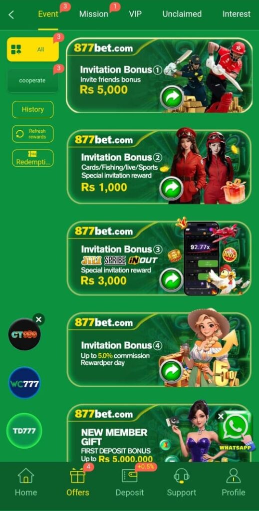 877Bet Game Official Image 