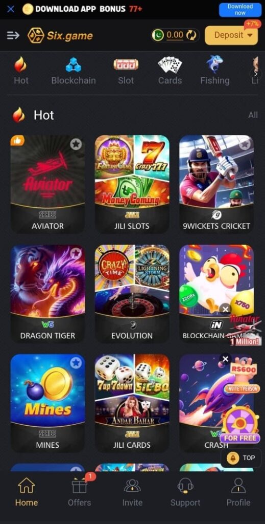 SIX Game Official Image