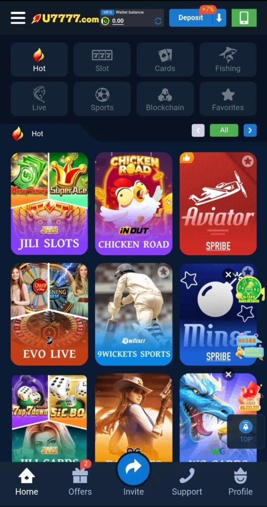 U7777 Game Official Image